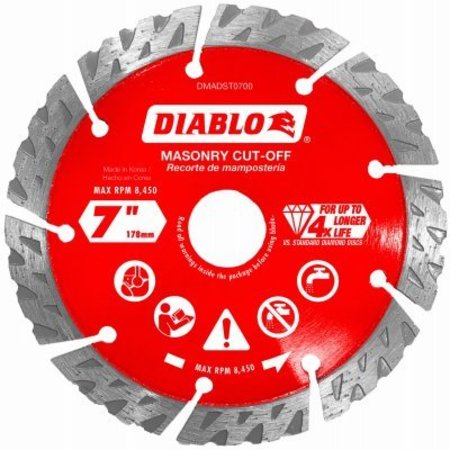 BSC PREFERRED 7'' Dia Seg Turbo Blade DMADST0700